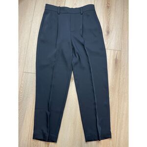 Vince Black Tapered Relaxed Fit Pants NWT Minimalist Chic Size M